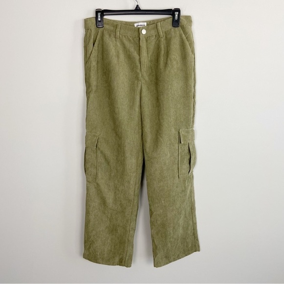 Superdown Willow Cargo Pant in Army Green Size M - Picture 2 of 12